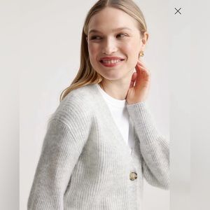 NEVER WORN QUINCE ALPACA CARDIGAN